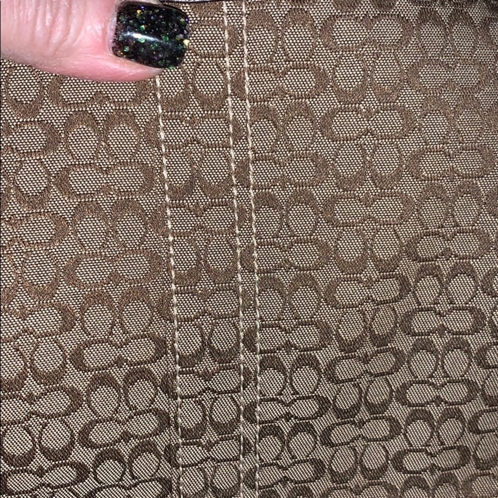 Y2K signature Coach bag purse 2 way - Picture 8 of 15